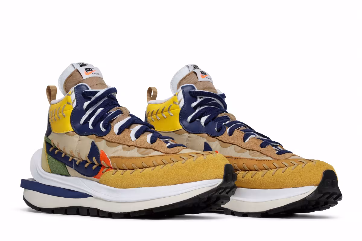 sacai x Jean Paul Gaultier x Nike VaporWaffle Sesame, view 9