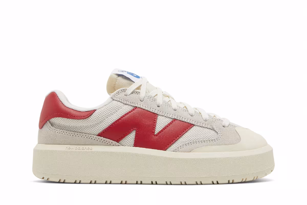 New Balance CT302 Sea Salt True Red, view 2