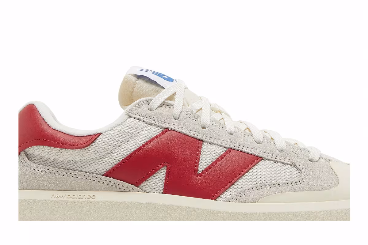 New Balance CT302 Sea Salt True Red, view 3