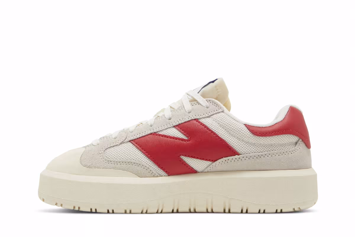 New Balance CT302 Sea Salt True Red, view 4