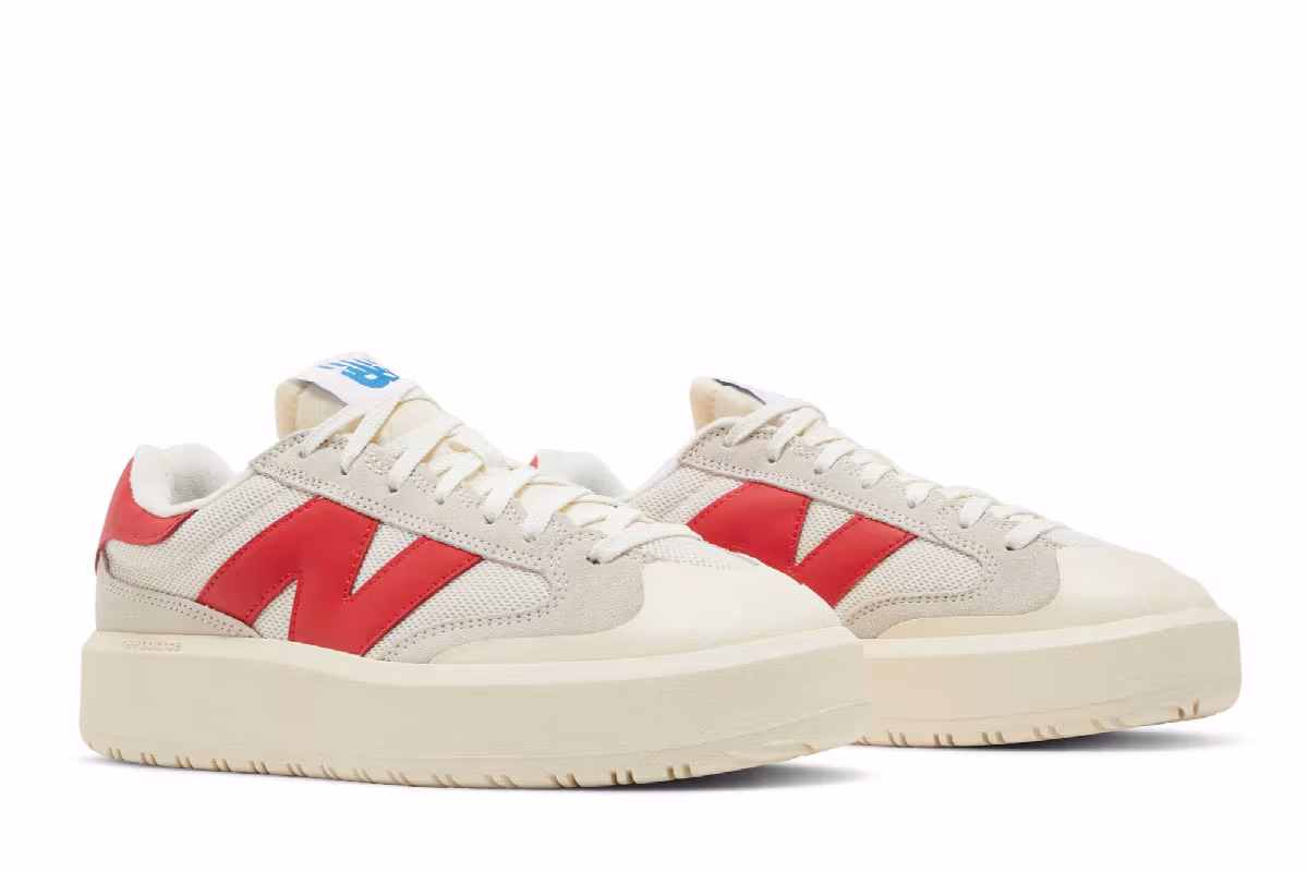 New Balance CT302 Sea Salt True Red, view 9