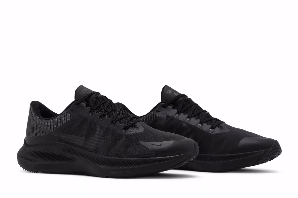 Nike Winflo 8 Black Smoke Grey, view 9