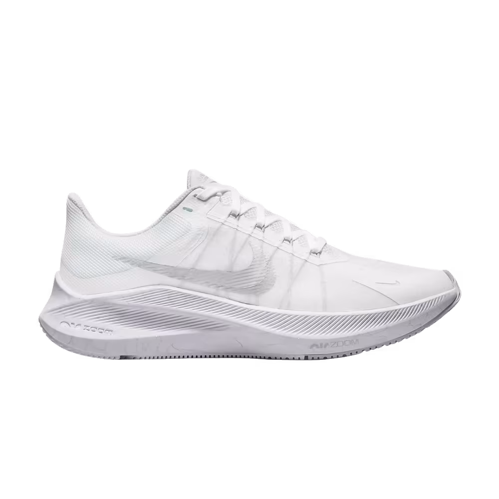 Nike Women's Zoom Winflo 8 White Metallic Silver