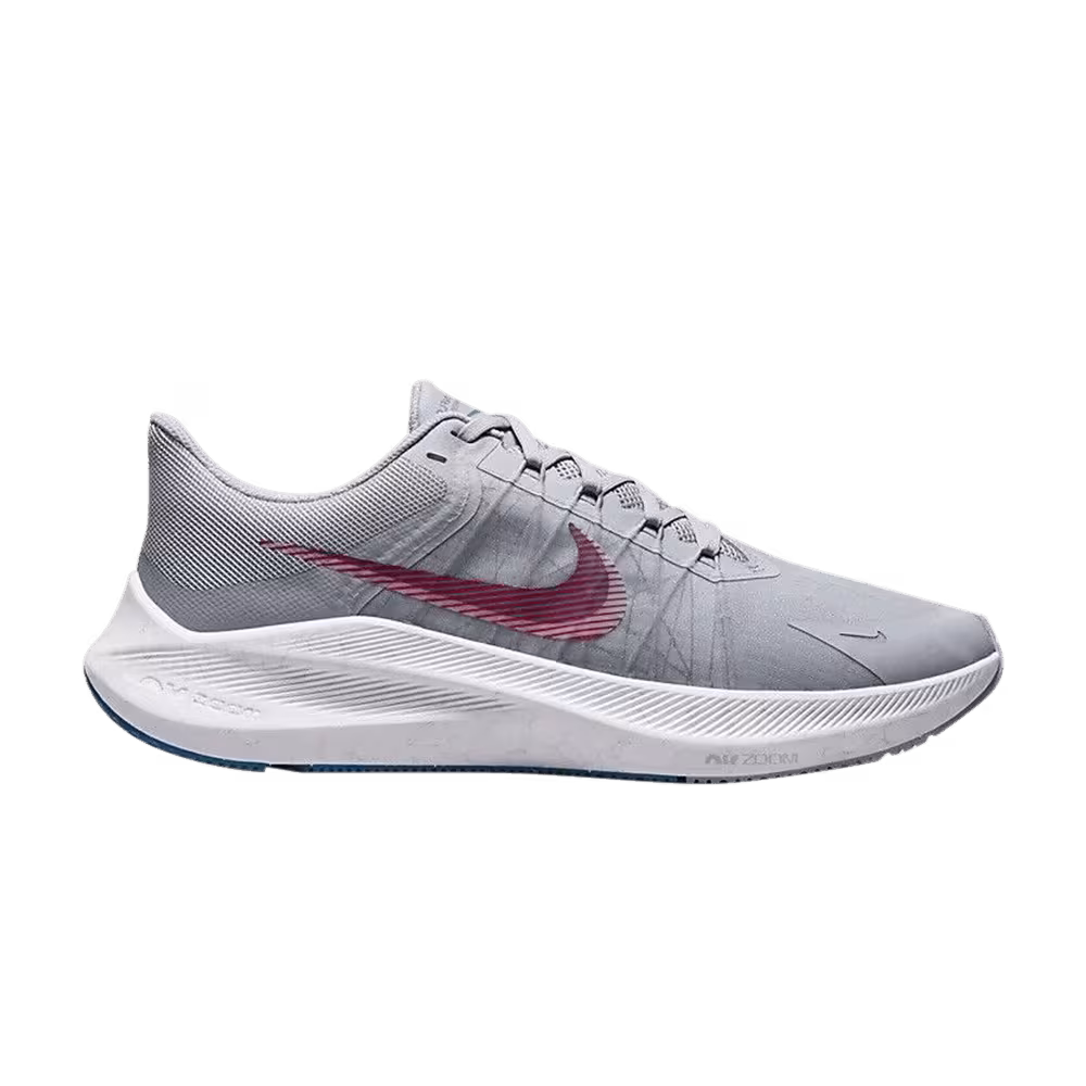 Nike Winflo 8 Light Smoke Grey Siren Red