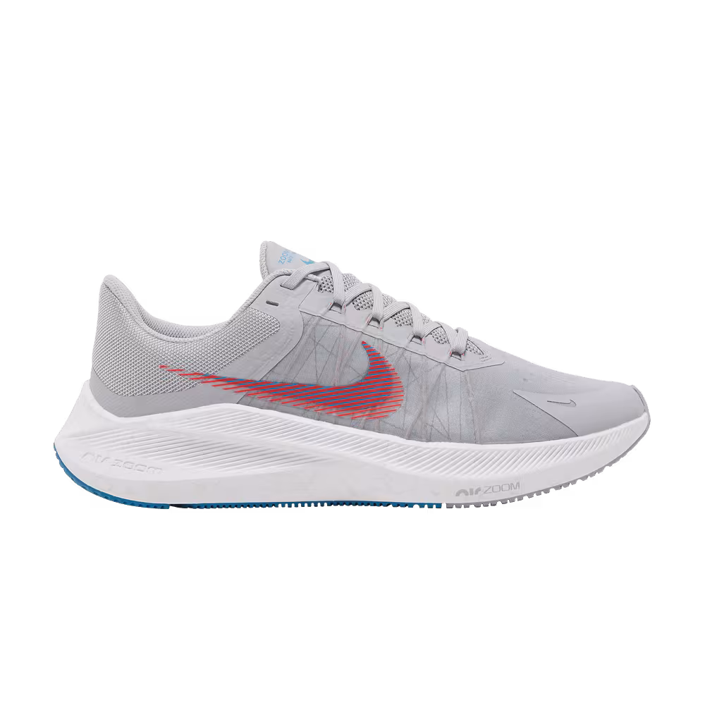 Nike Winflo 8 Wolf Grey Bright Crimson