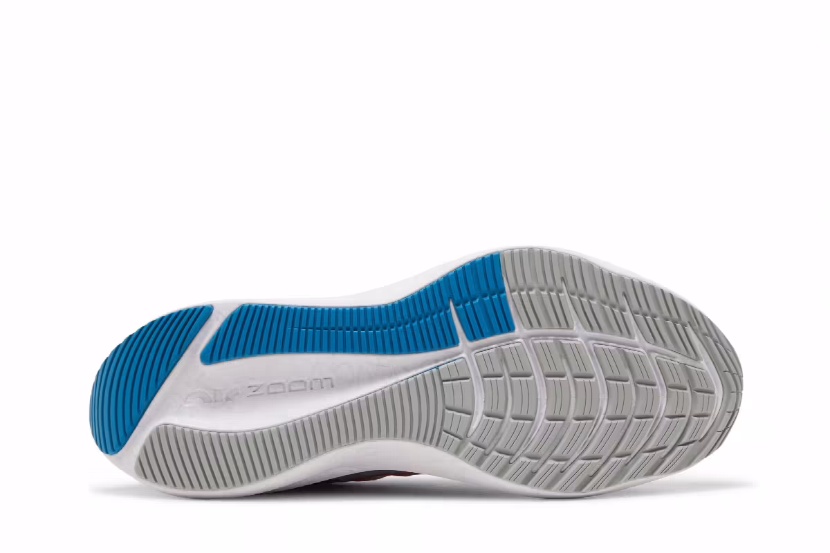 Nike Winflo 8 Wolf Grey Bright Crimson, view 5