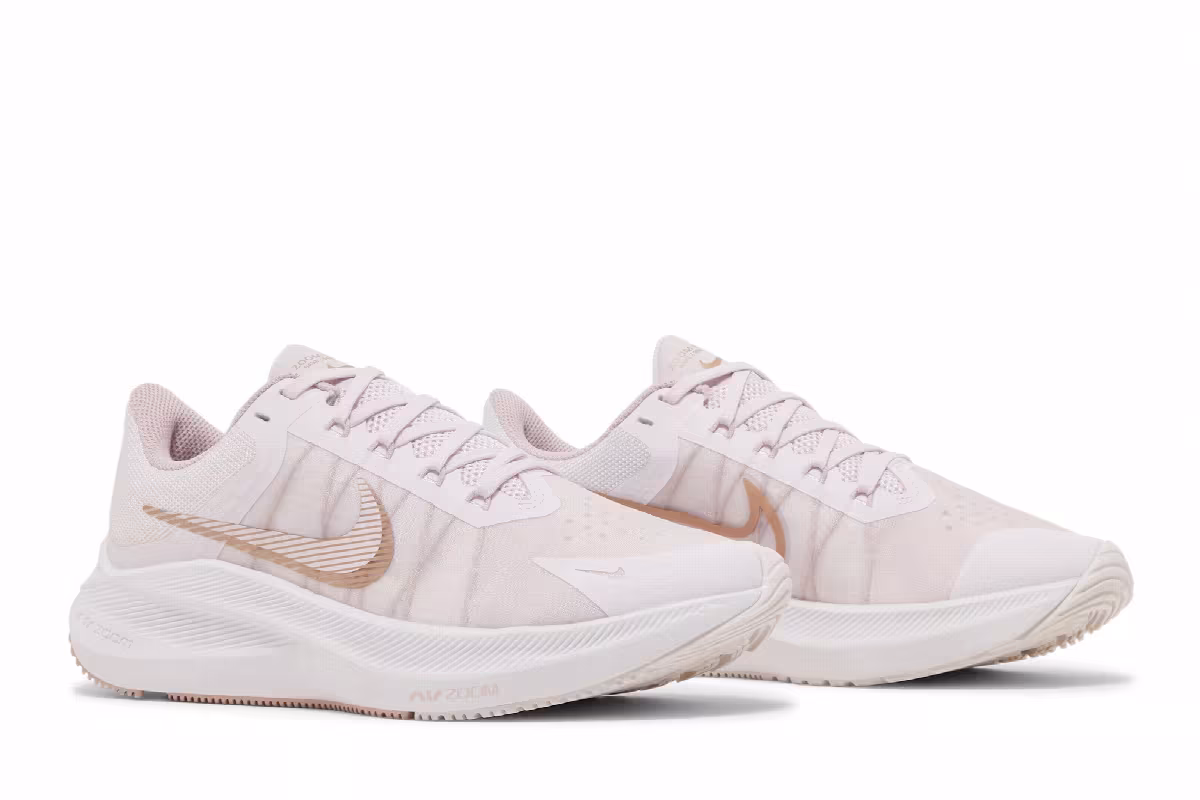 Nike Women's Zoom Winflo 8 Light Violet Champagne, view 9