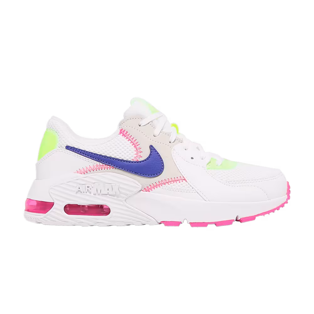 Nike Women's Air Max Excee White Pink Indigo