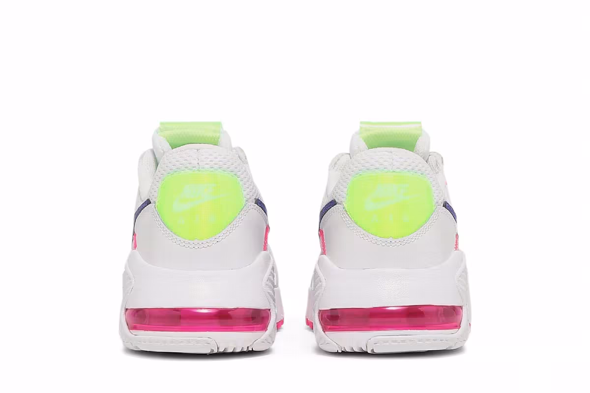 Nike Women's Air Max Excee White Pink Indigo, view 7