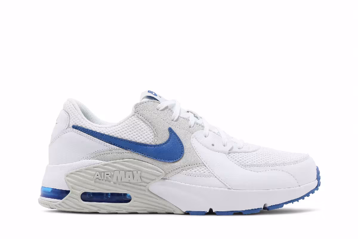 Nike Air Max Excee White Game Royal, view 2