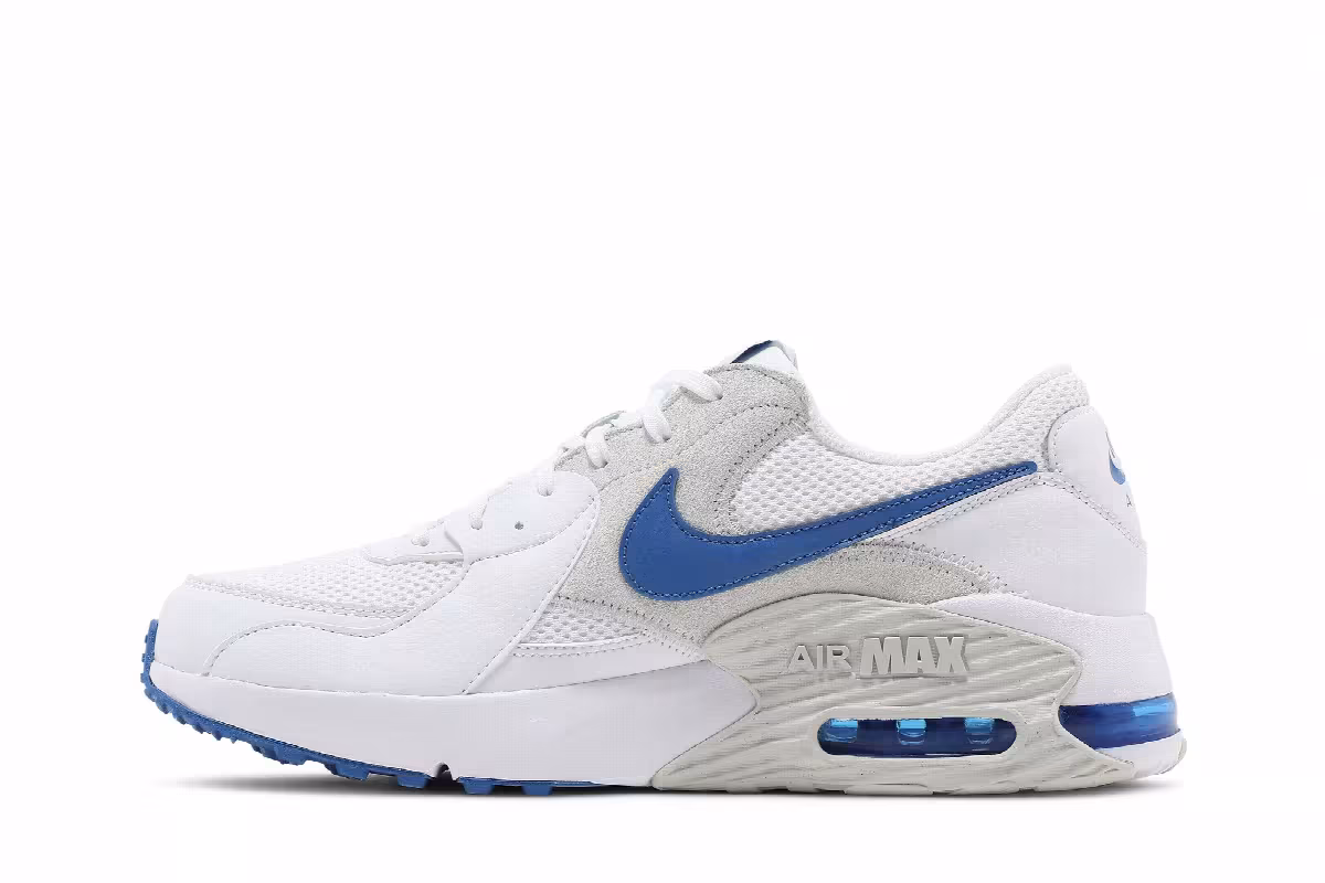 Nike Air Max Excee White Game Royal, view 4