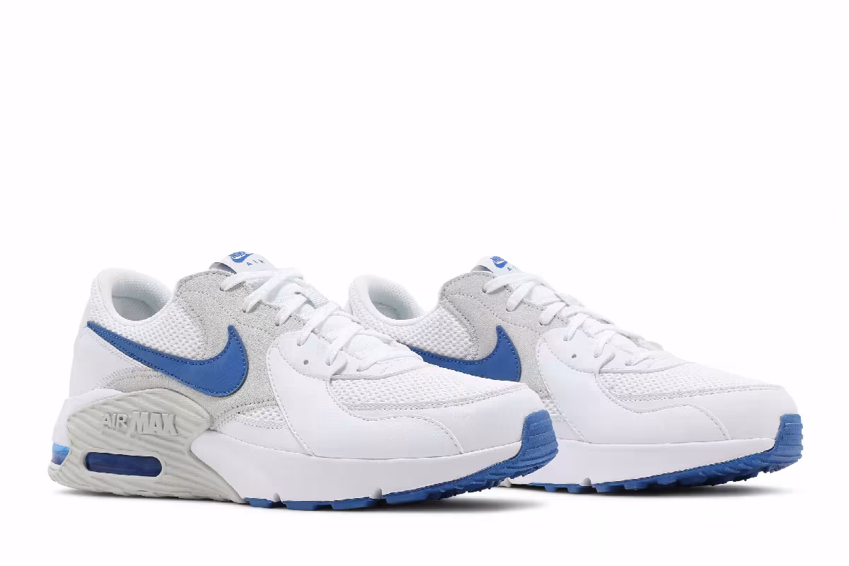 Nike Air Max Excee White Game Royal, view 9