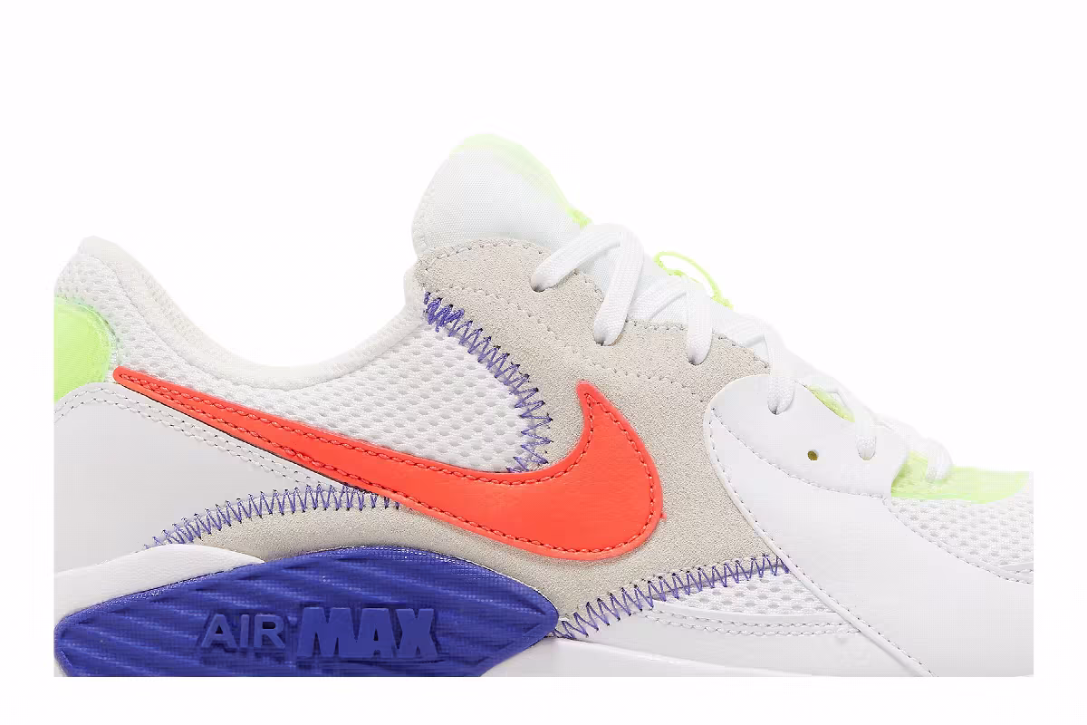 Nike Air Max Excee White Indigo Crimson, view 3
