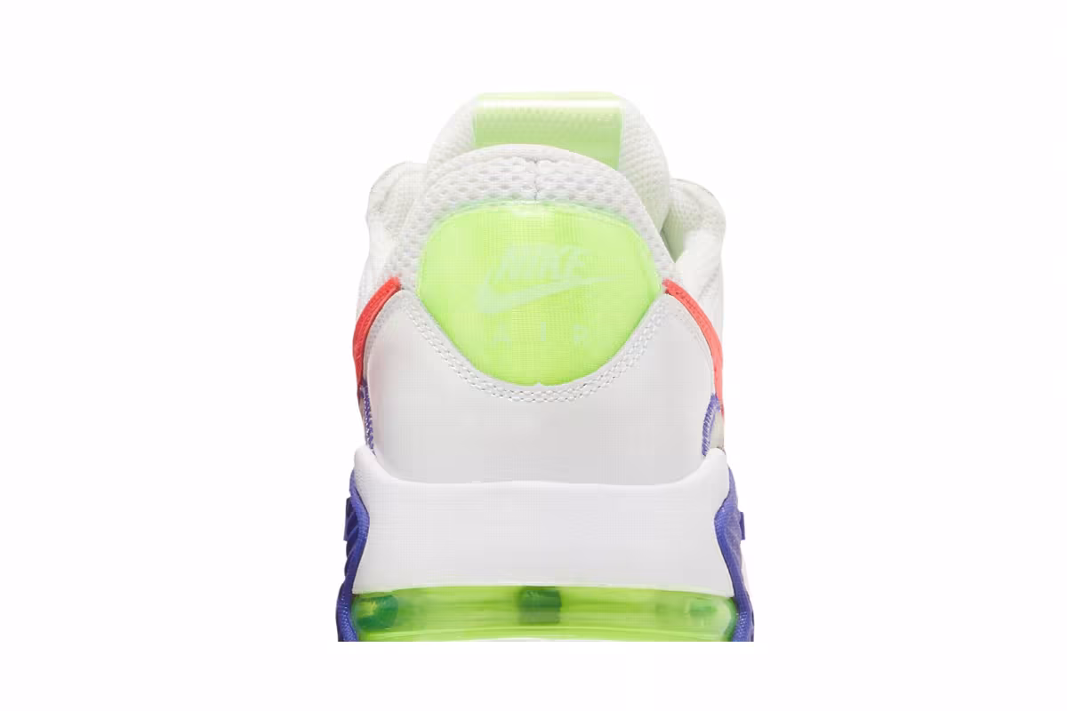 Nike Air Max Excee White Indigo Crimson, view 8