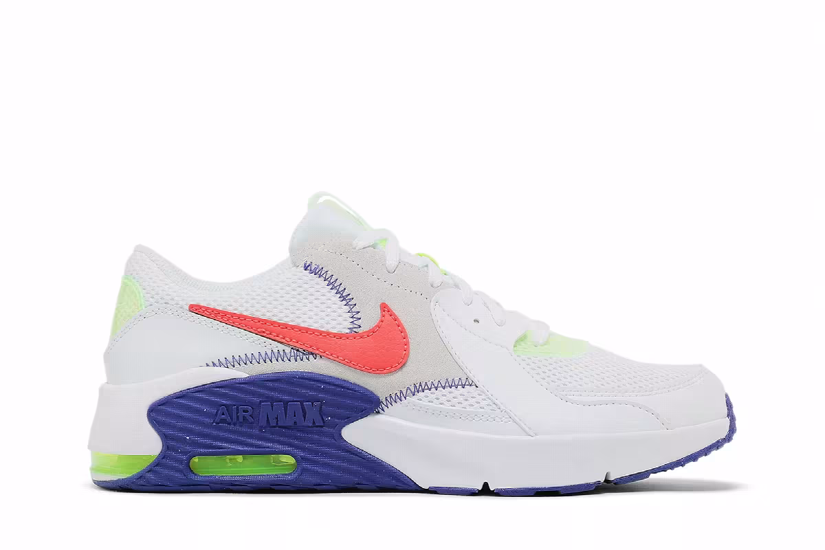 Nike Air Max Excee AMD GS White Indigo Burst, view 2