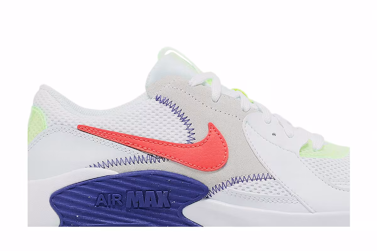 Nike Air Max Excee AMD GS White Indigo Burst, view 3