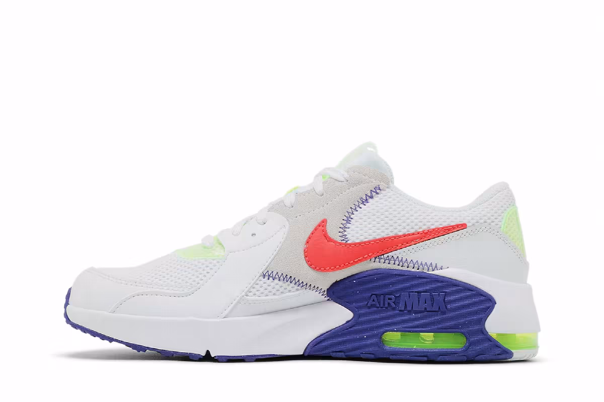 Nike Air Max Excee AMD GS White Indigo Burst, view 4