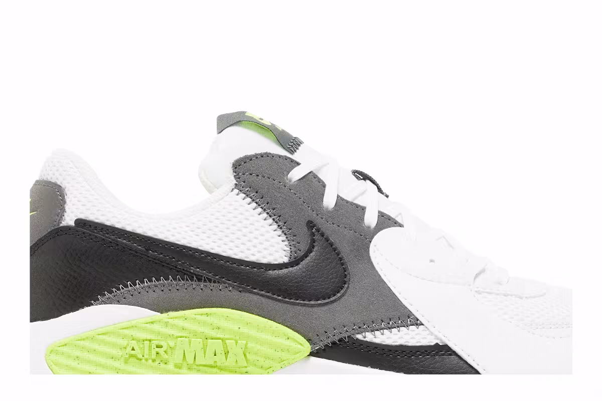 Nike Air Max Excee White Grey Volt, view 3
