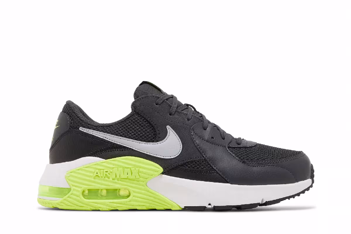 Nike Air Max Excee Dark Smoke Grey Volt, view 2