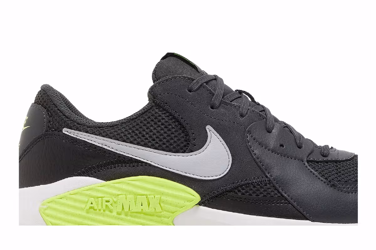 Nike Air Max Excee Dark Smoke Grey Volt, view 3