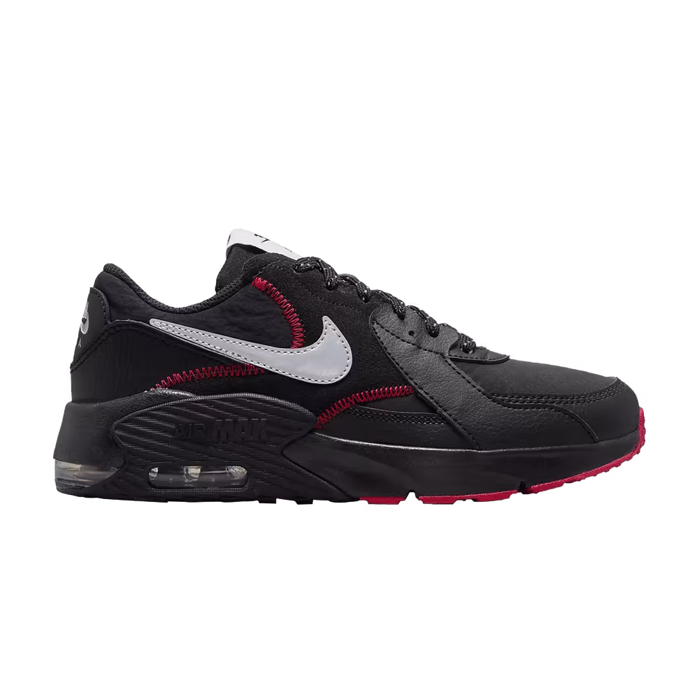 Nike Air Max Excee GS Black Sport Red