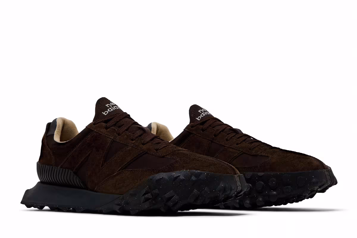AURALEE x New Balance XC-72 Brown, view 9