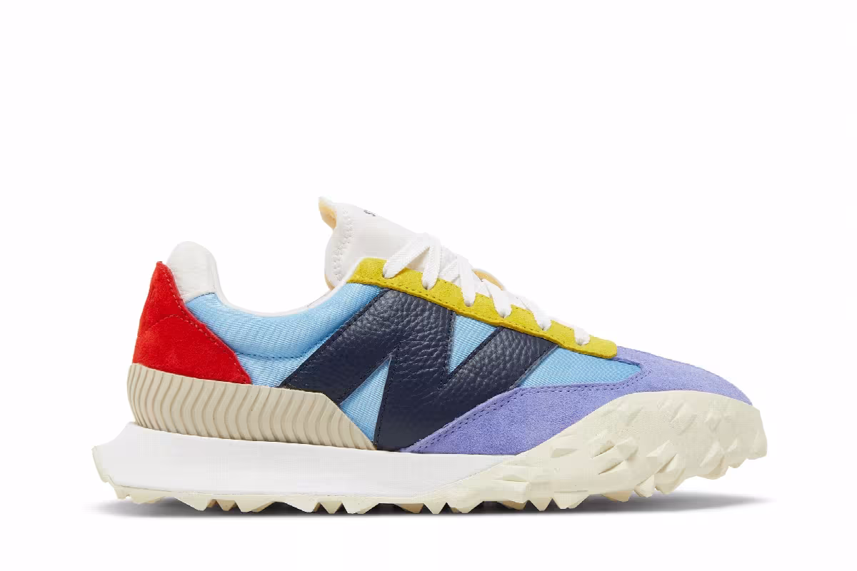 STAUD x New Balance XC-72 Blue Valiant Poppy, view 2