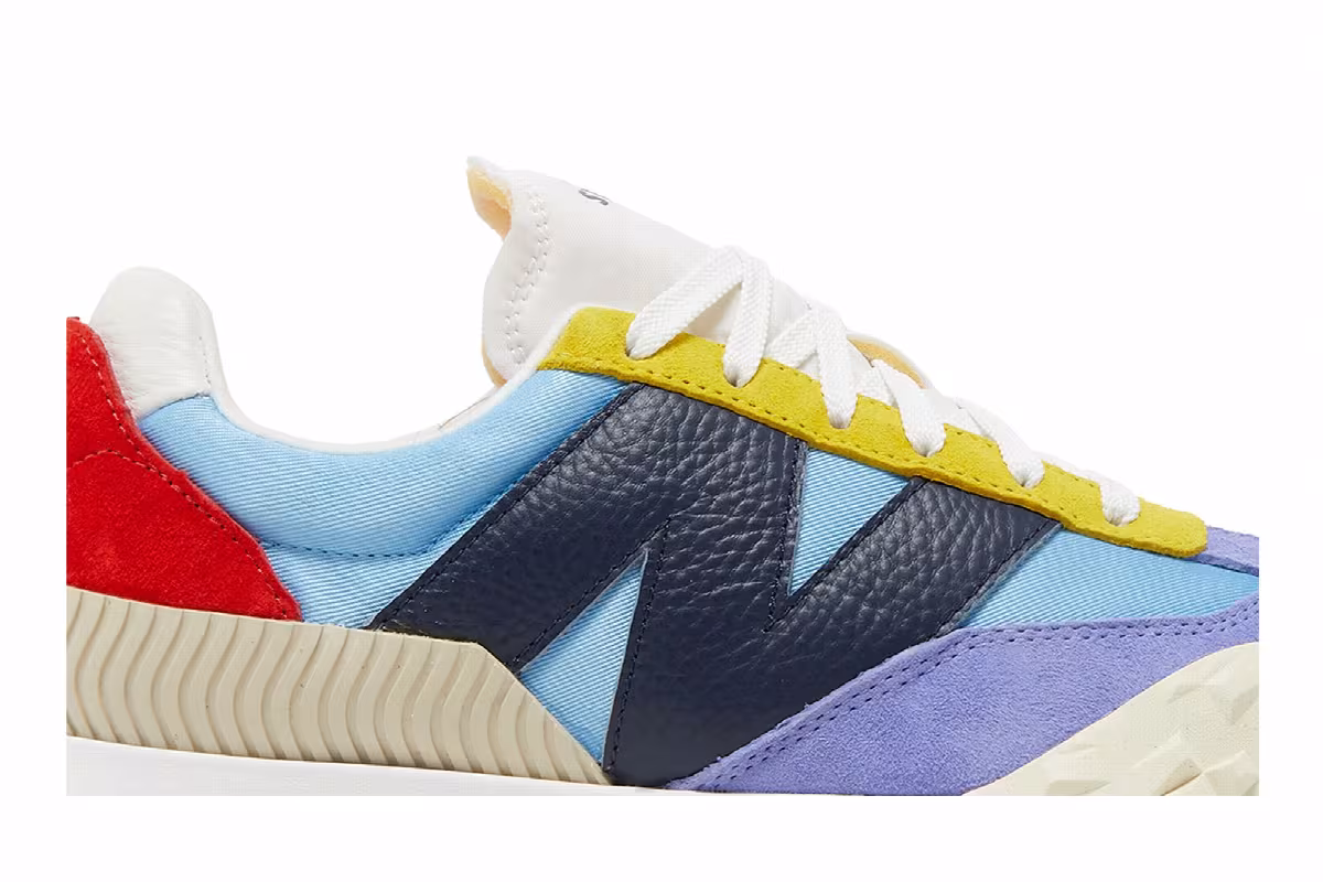 STAUD x New Balance XC-72 Blue Valiant Poppy, view 3