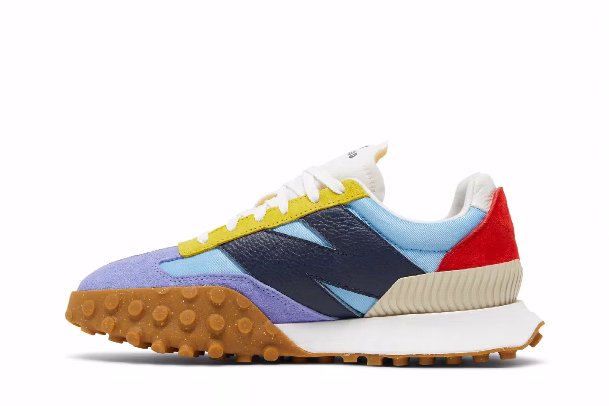 STAUD x New Balance XC-72 Blue Valiant Poppy, view 4