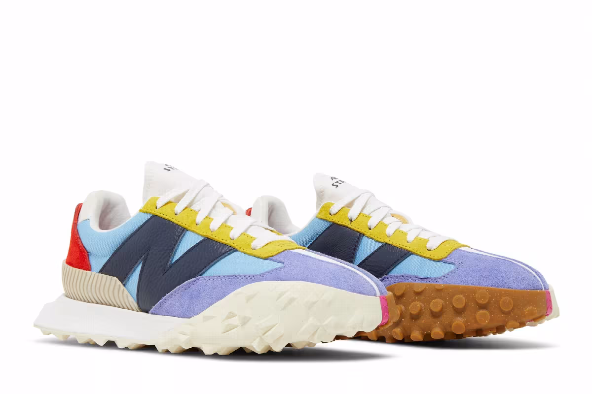 STAUD x New Balance XC-72 Blue Valiant Poppy, view 9