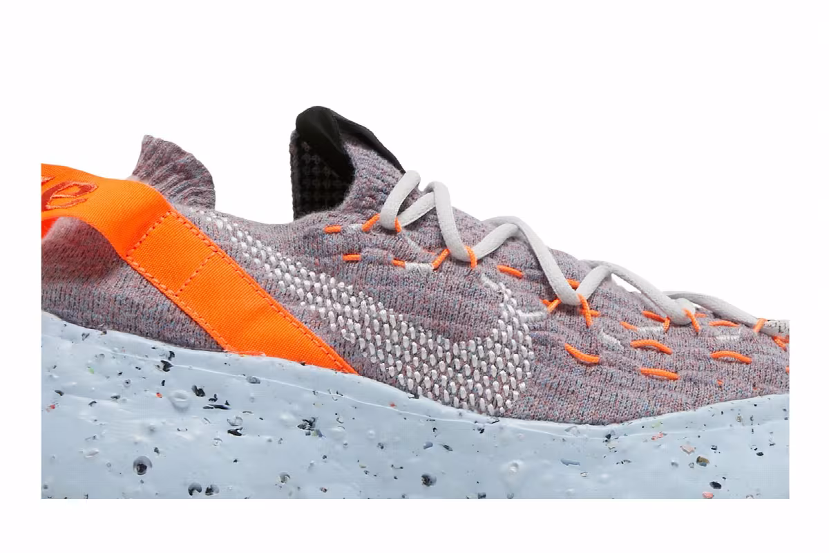Nike Women's Space Hippie 04 Multi-Color Total Orange, view 3