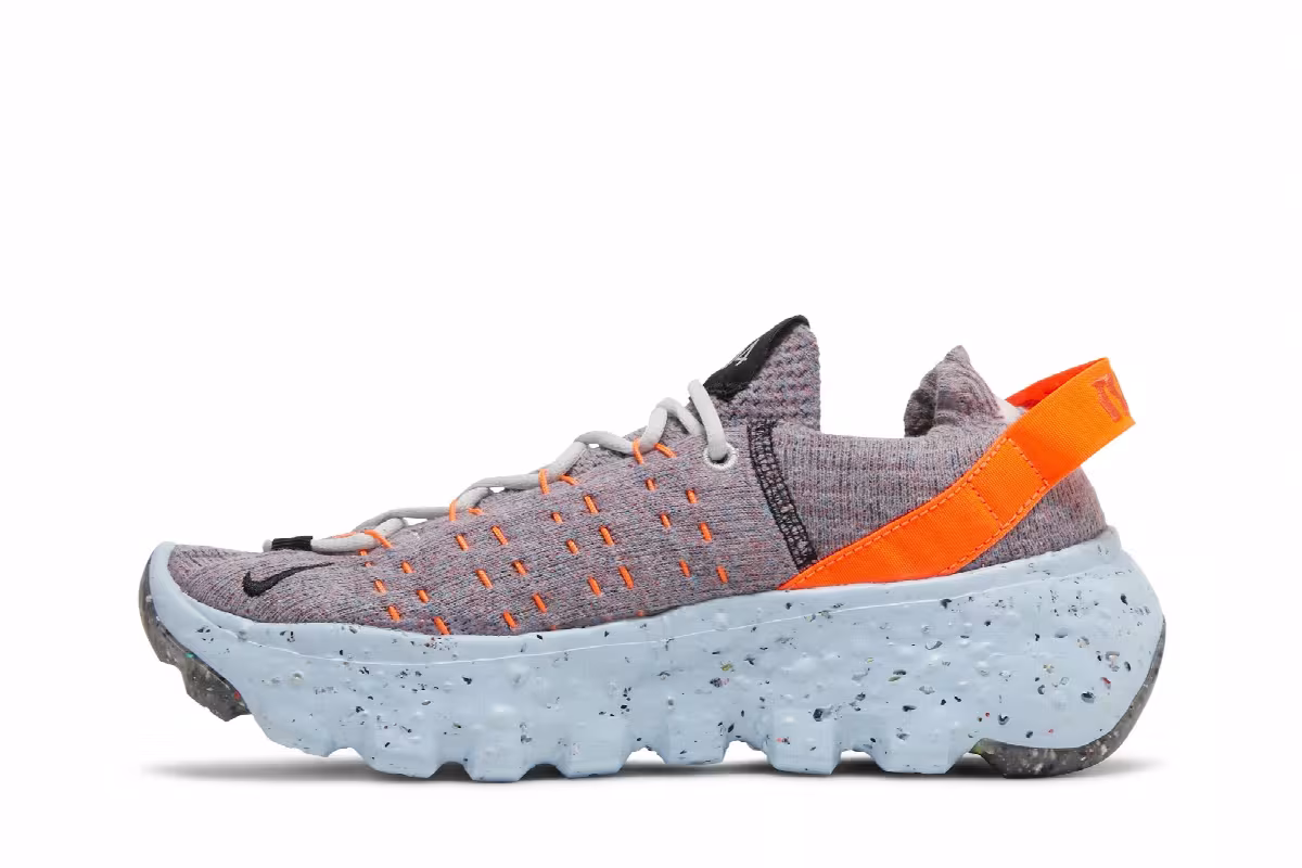 Nike Women's Space Hippie 04 Multi-Color Total Orange, view 4