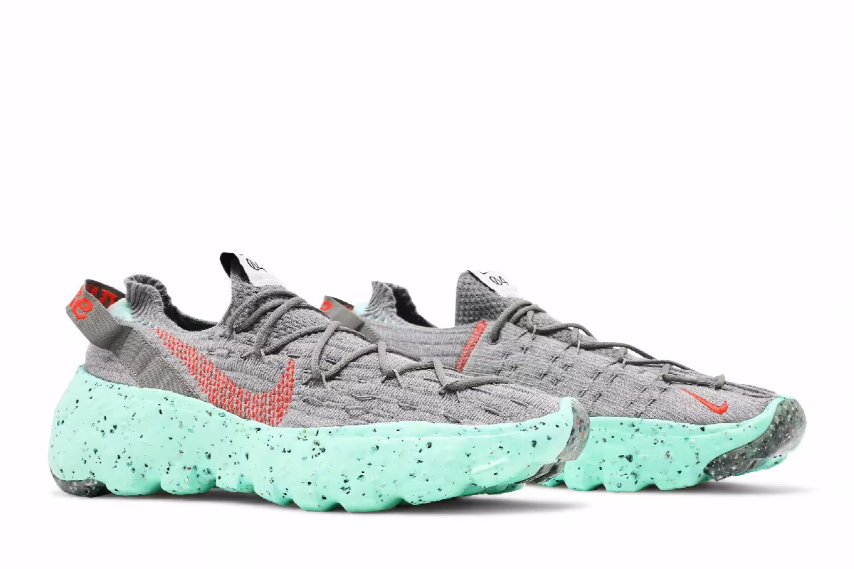 Nike Space Hippie 04 Green Glow, view 9