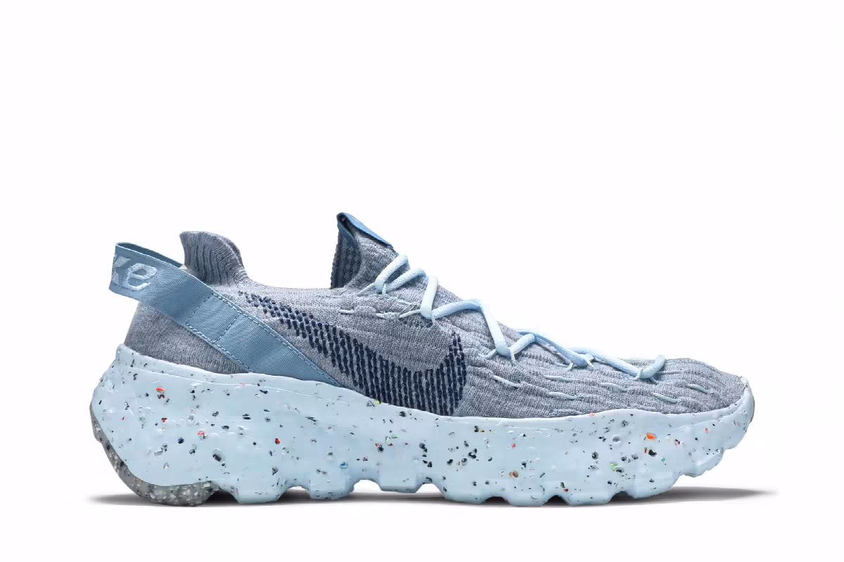 Nike Women's Space Hippie 04 Chambray Blue, view 2