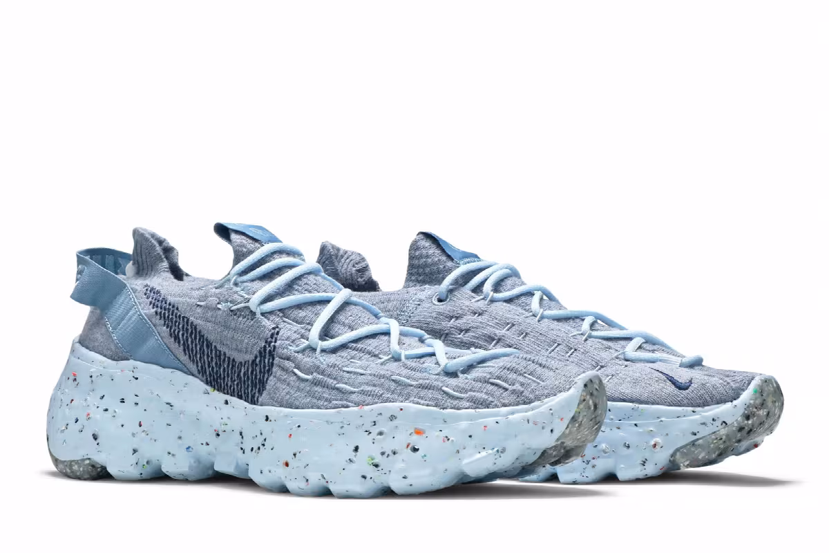 Nike Women's Space Hippie 04 Chambray Blue, view 9