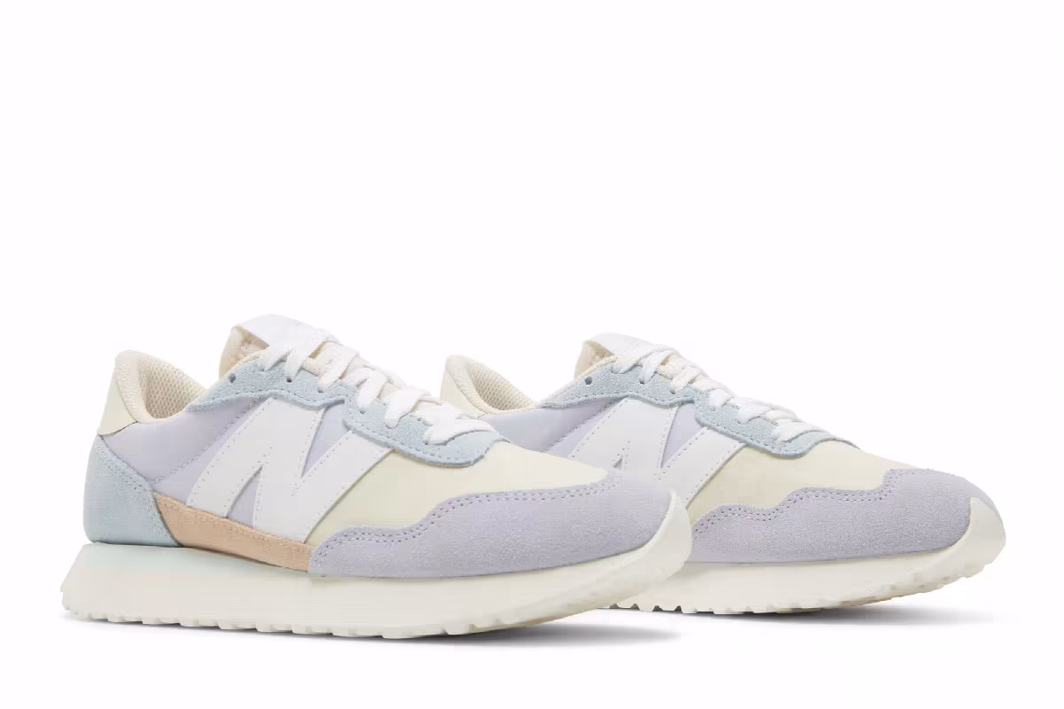 New Balance Women's 237 Violet Haze Macadamia Nut, view 9