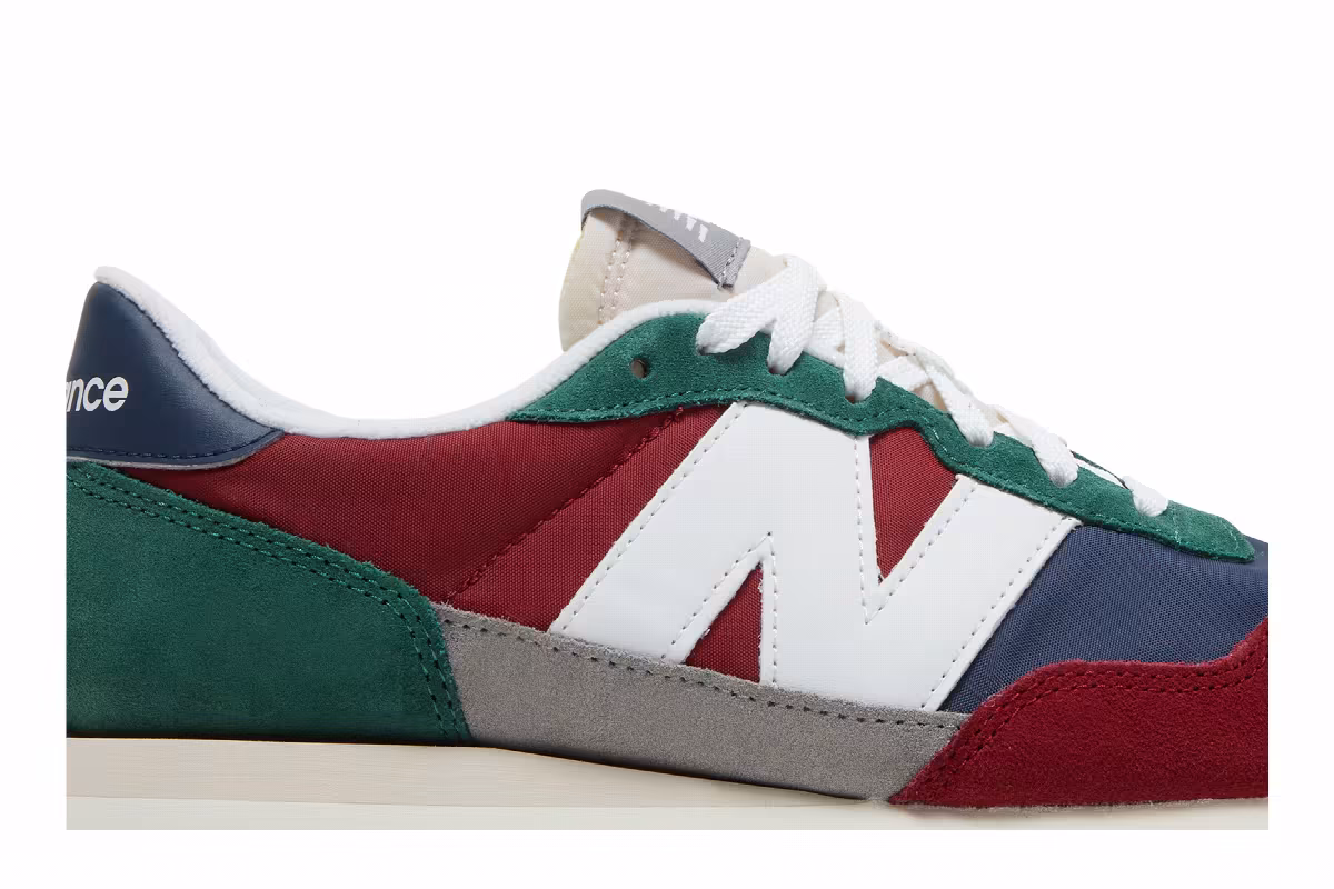 New Balance 237v1 Scarlet Team Forest Green, view 3