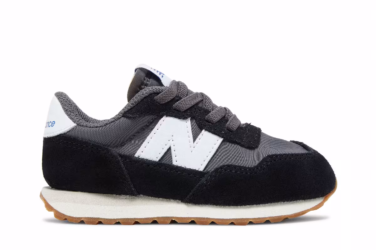 New Balance 237 Bungee Toddler Black Moonbeam, view 2
