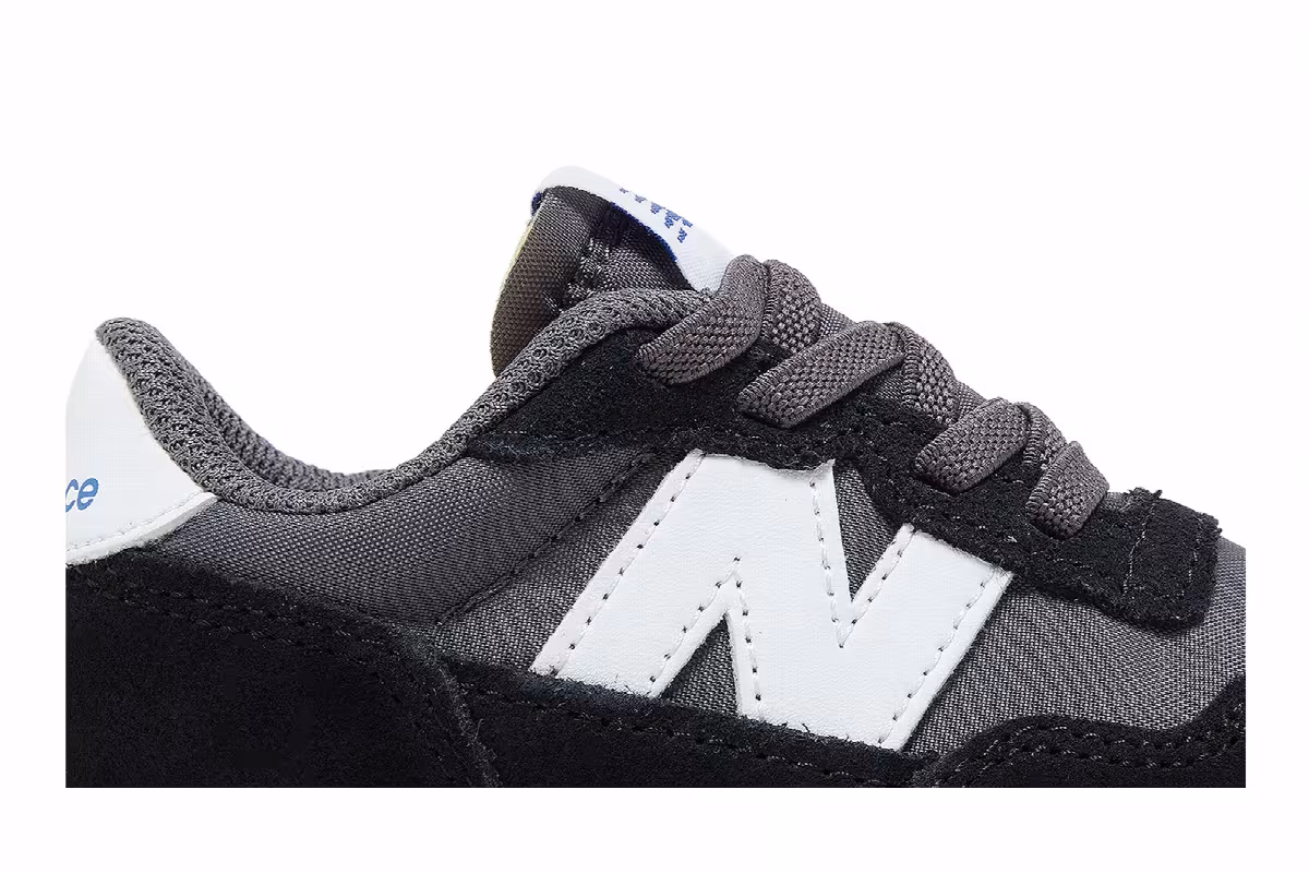 New Balance 237 Bungee Toddler Black Moonbeam, view 3