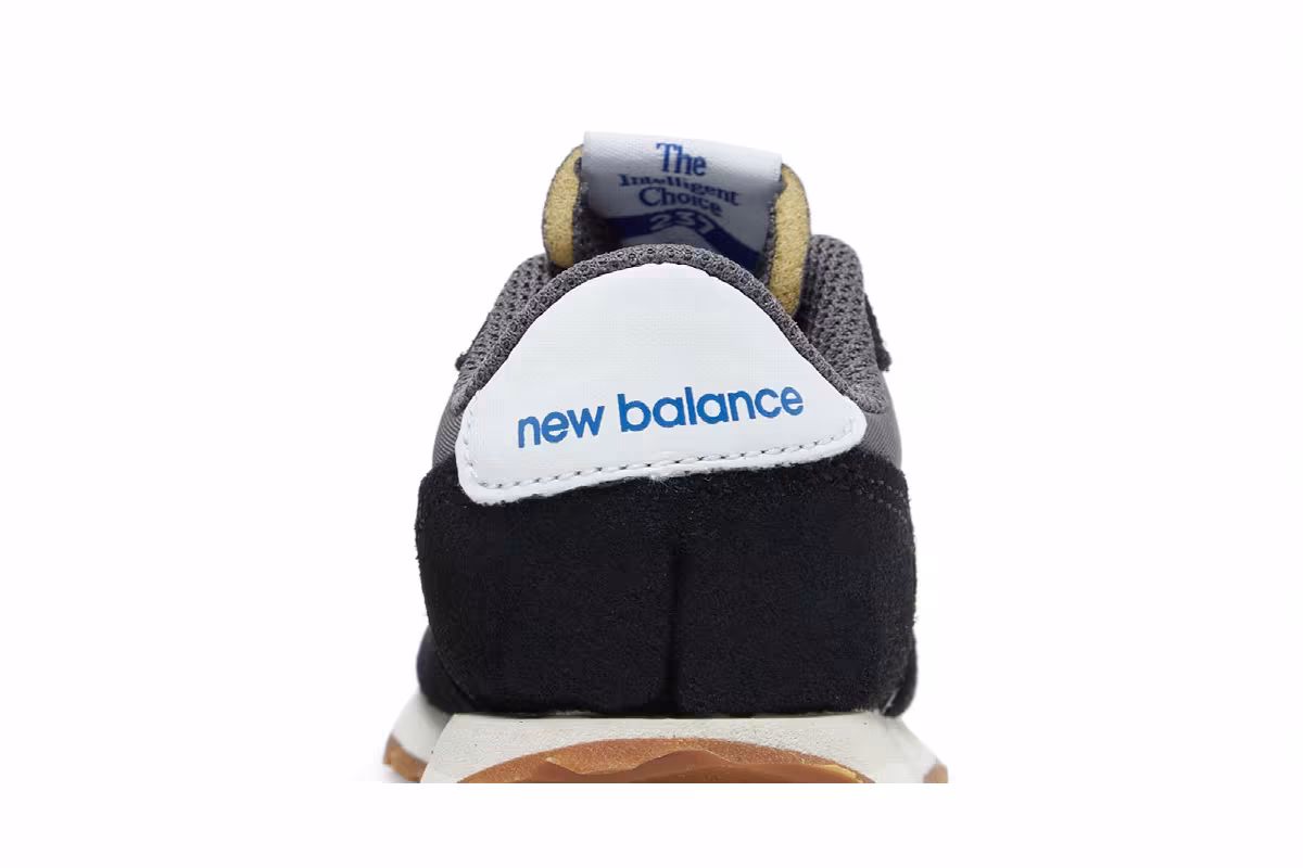 New Balance 237 Bungee Toddler Black Moonbeam, view 8
