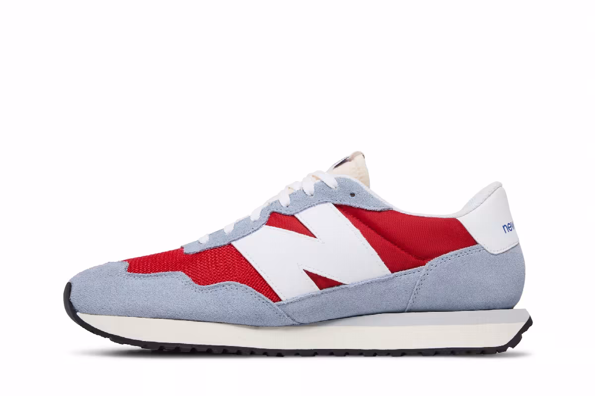 New Balance 237v1 Dusk Blue Team Red, view 4