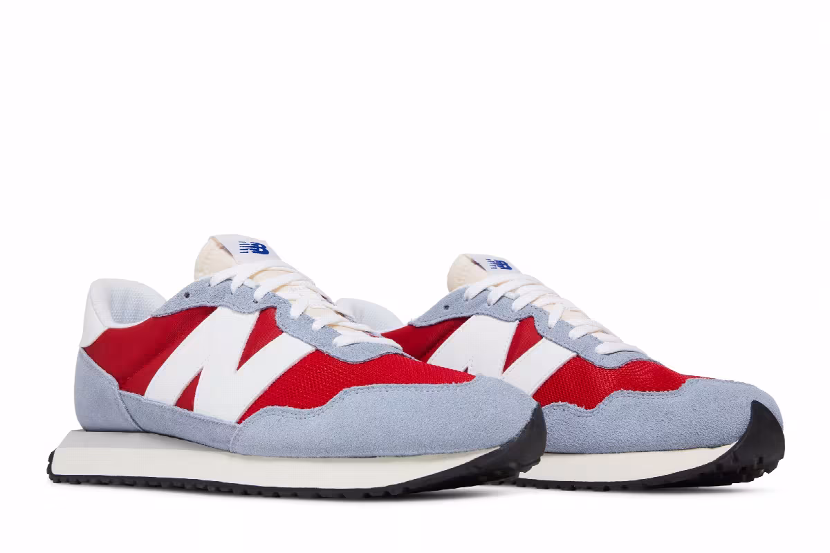 New Balance 237v1 Dusk Blue Team Red, view 9