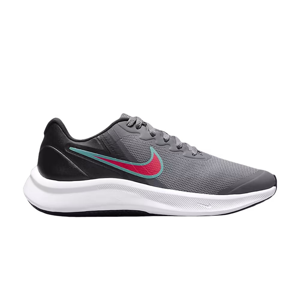 Nike Star Runner 3 GS Smoke Grey Siren Red