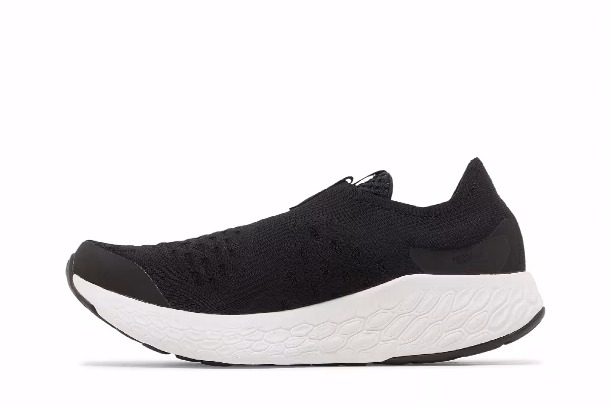 New Balance Fresh Foam X 1080 Unlaced Black White, view 4