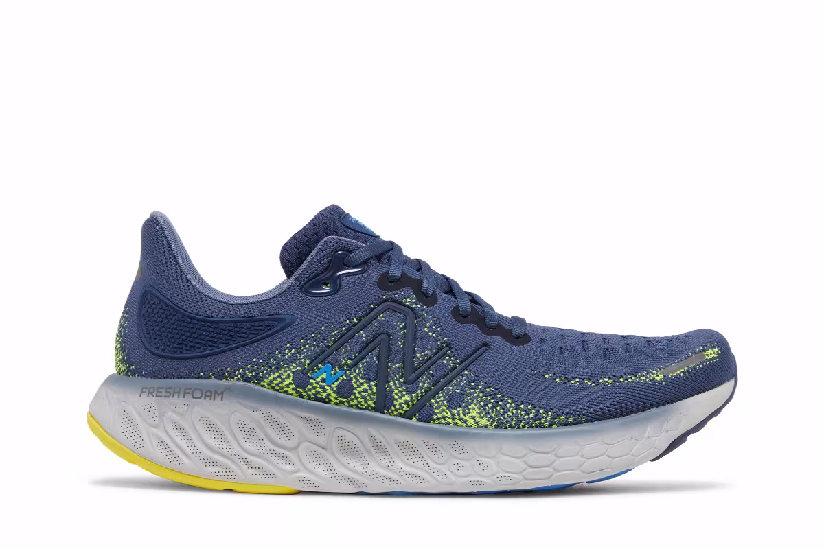 New Balance Fresh Foam X 1080v12 Vintage Indigo Pineapple, view 2