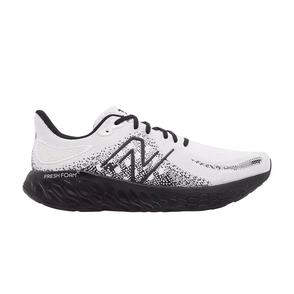 New Balance Fresh Foam X 1080v12 2E Wide White Black
