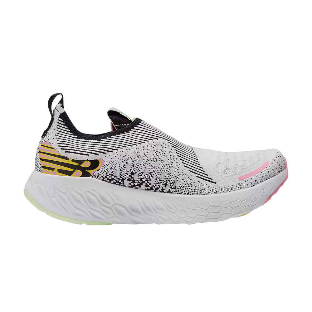 New Balance Women's Fresh Foam X 1080 Unlaced White Vibrant Green
