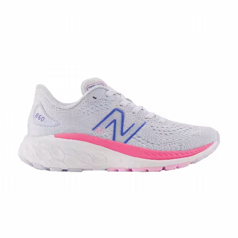 New Balance Fresh Foam X 860v13 Little Kid Wide 'Moon Dust Neon Pink'