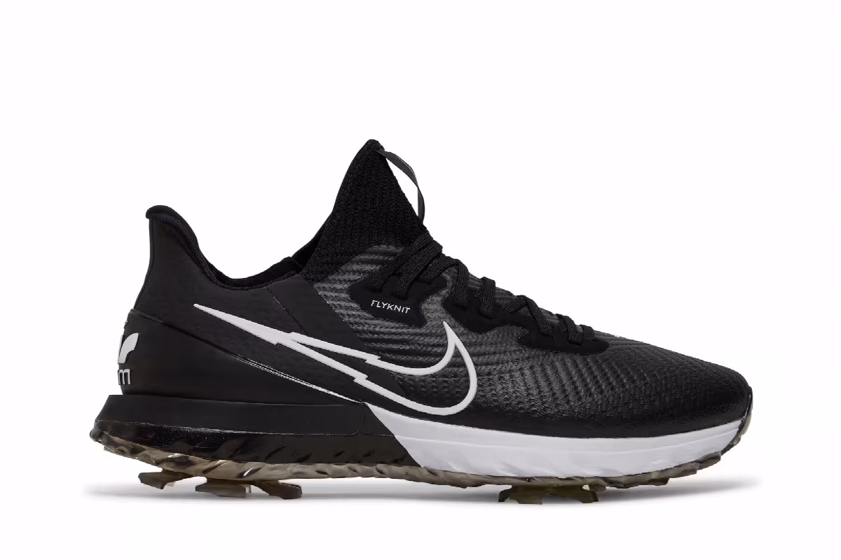 Nike Air Zoom Infinity Tour Golf Black White, view 2
