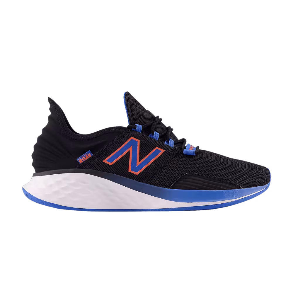 New Balance Fresh Foam Roav Black Serene Blue Orange
